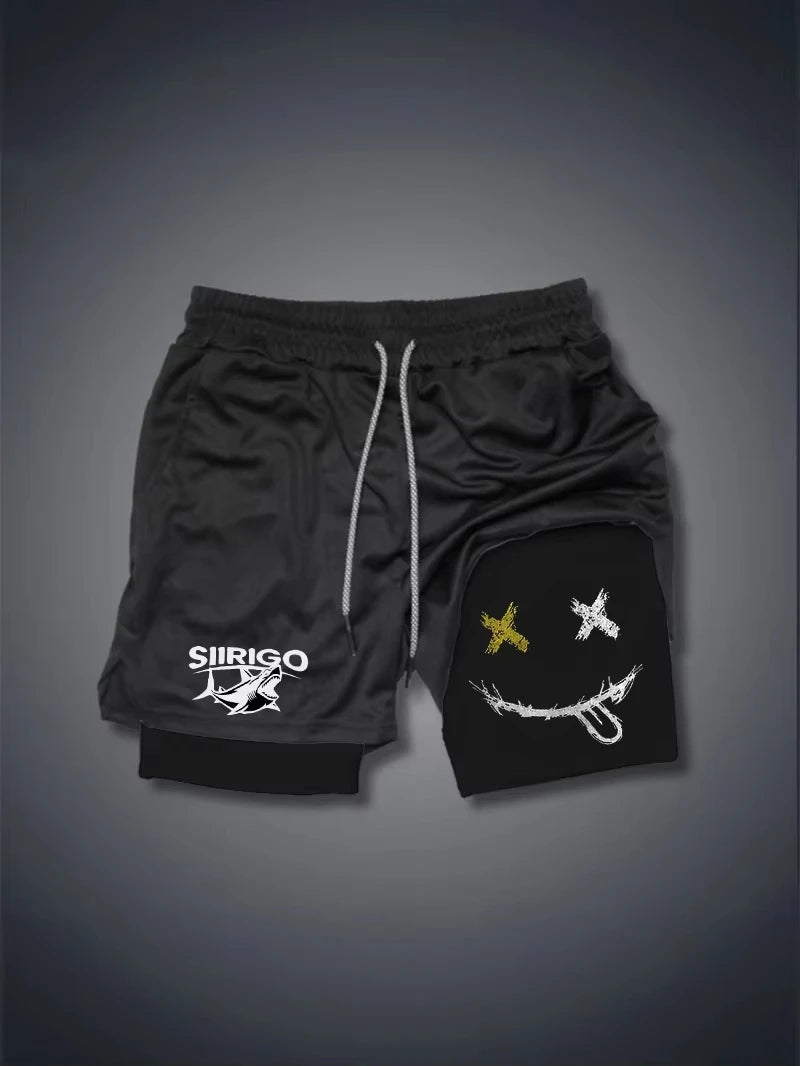 Sorridi e Spingi – Pantaloncini da Workout Estivo