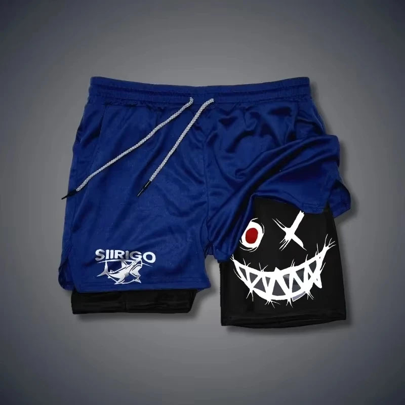 Sorridi e Spingi – Pantaloncini da Workout Estivo